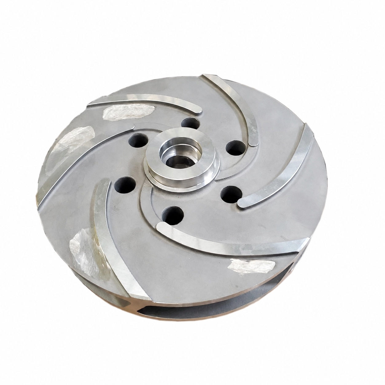 Machined Stainless Steel Pump Impeller